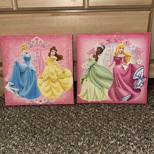 Disney Princess Canvas Wall Art